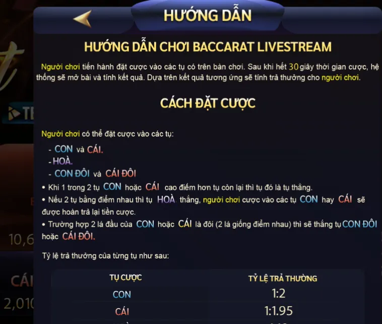 Baccarat Livestream Tại ManClub Sân Chơi Đẳng Cấp Với Những Ván Bài Đầy Sôi Động