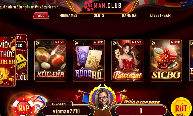 Trải Nghiệm Đỉnh Cao Live Casino Livestream Tại ManClub Đầy Hấp Dẫn Nghẹt Thở