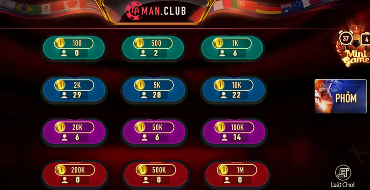 Phỏm Tại ManClub Sảnh Cược Đỉnh Cao Cho Cộng Đồng Game Thủ Đam Mê Số Học