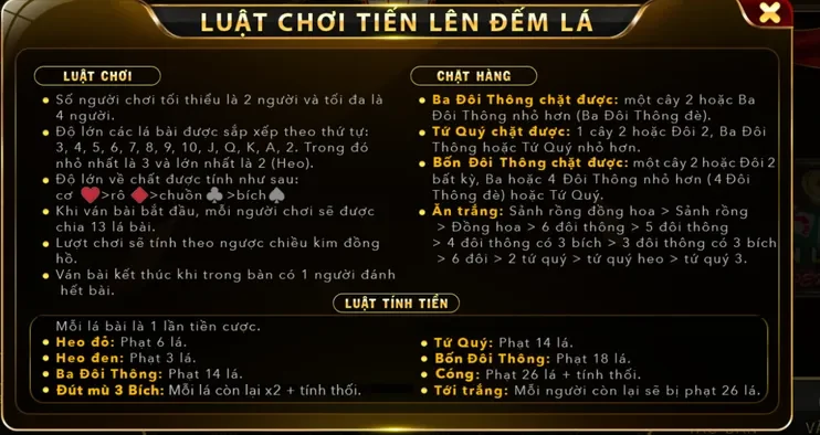 Trải Nghiệm Đỉnh Cao Tiến Lên Đếm Lá Tại ManClub Đầy Kịch Tính Hấp Dẫn